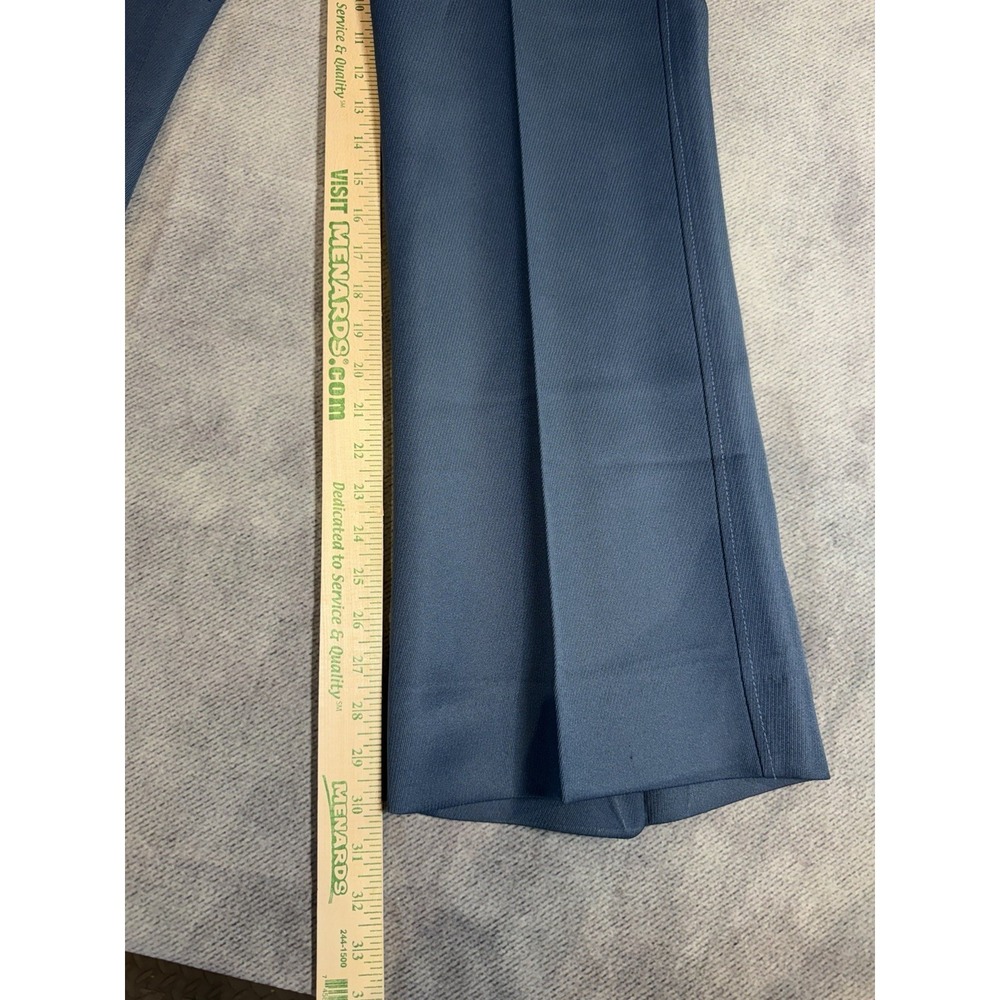 Lot of 3 WESTERN Men's Pants Polyester Cotton Blend 36 Blue Green Brown 1950's - Picture 7 of 16